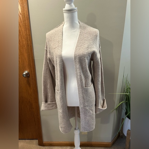 Altar'd State Sweaters - Altar'd State Beige Open-Front Cardigan XS womens